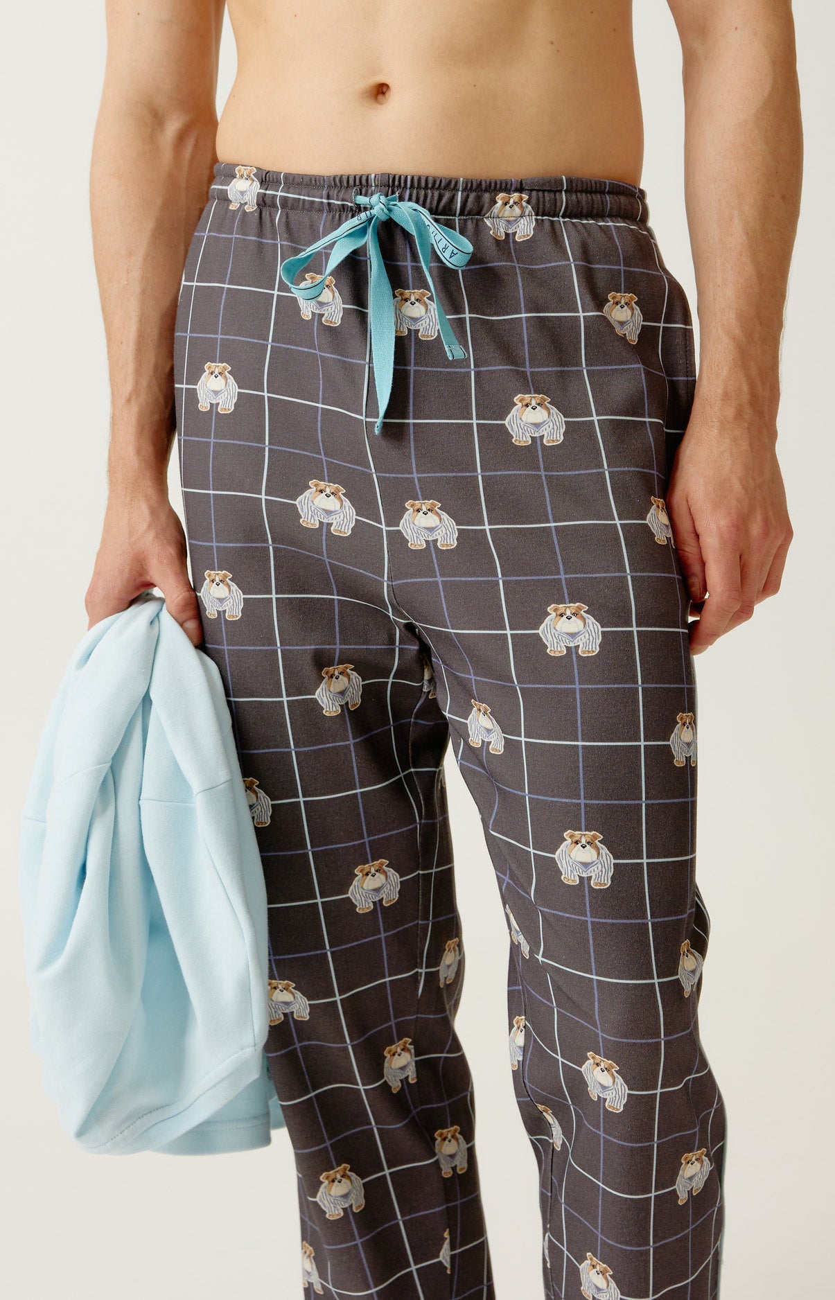 arthur-bob-ma-meilleure-vie-pyjama-homme-ebony-coton-bio image 4
