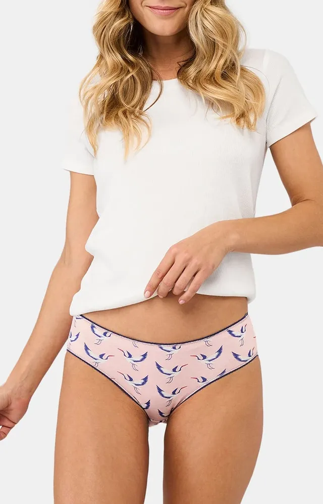 arthur-bob-birdie-culotte-femme-coton-bio-poudre image 1