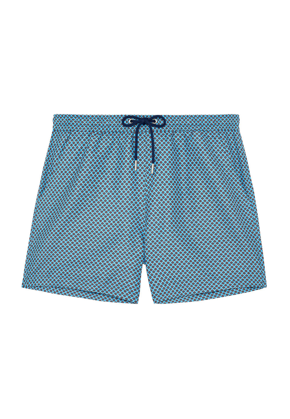 hom-h-fresh-cappuccino-boxer-de-plage-bleu-imprim image 1