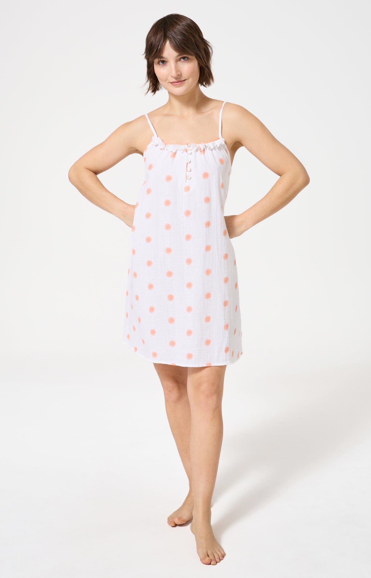 arthur-bob-soleil-nuisette-gaze-coton-bio-blanc image 1