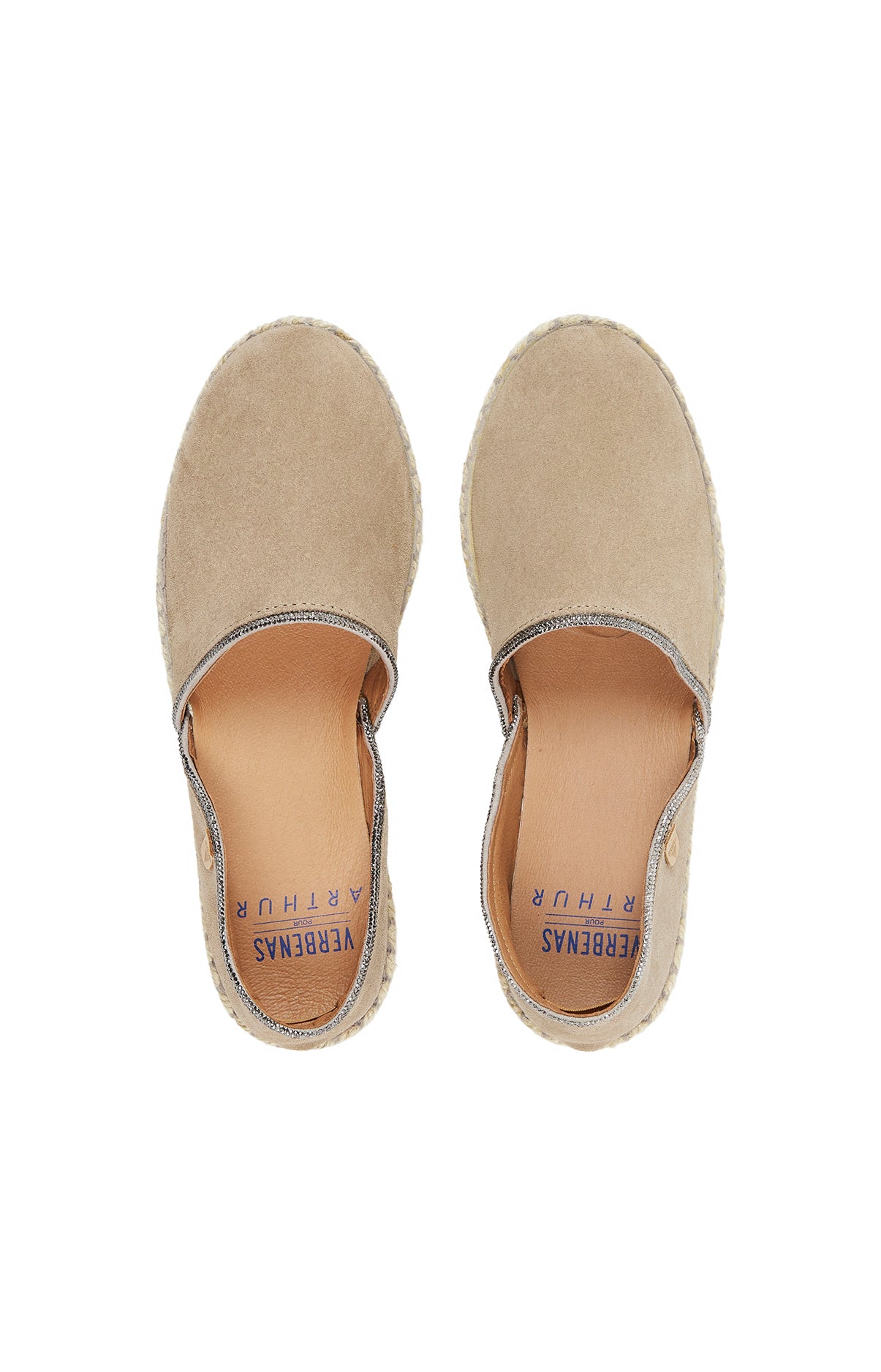 arthur-espadrilles-cuir-femme-taupe-38-jute image 3