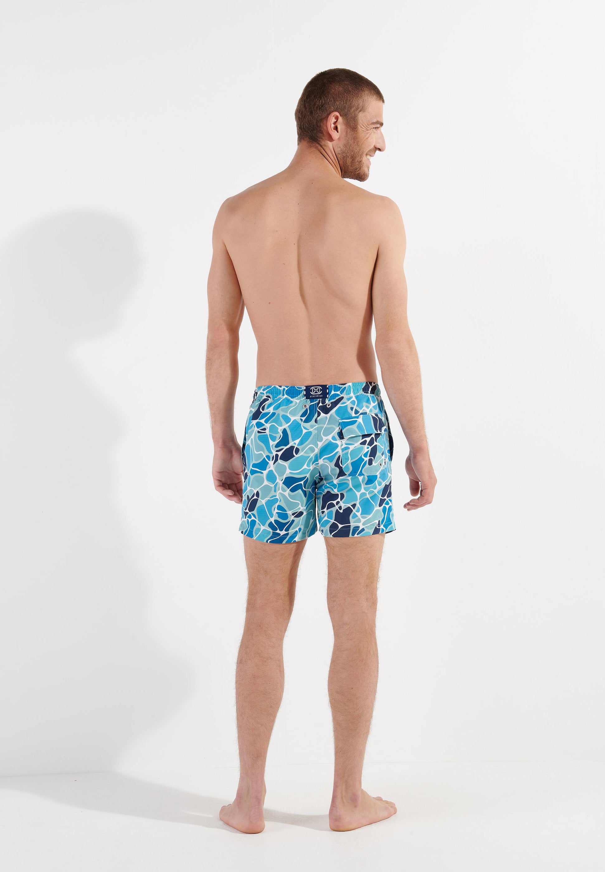 hom-alain-beach-boxer-bain-homme-bleu-polyester-taille-m image 5