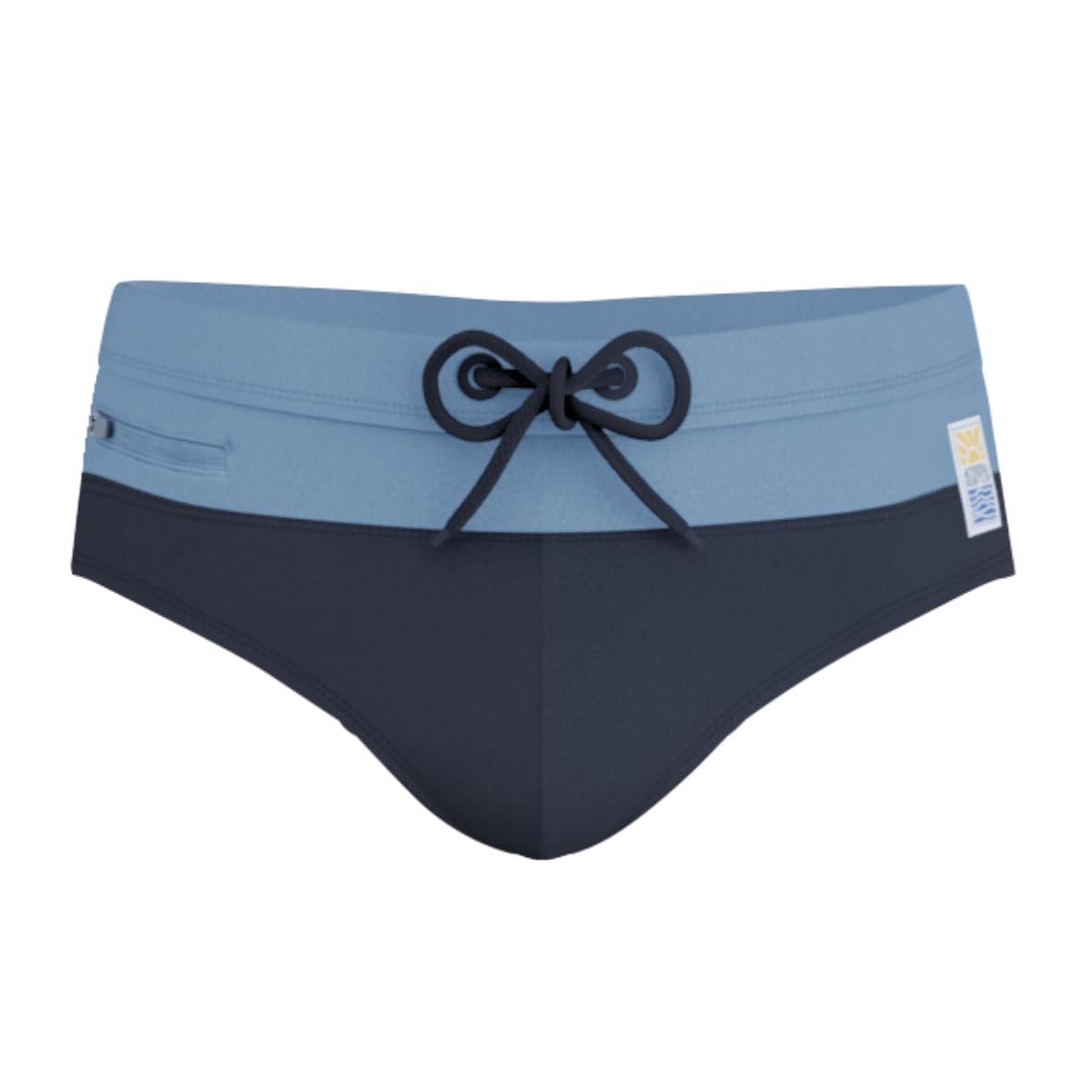 athena-daily-sport-slip-de-bain-homme-l-poche-zipp-e image 1