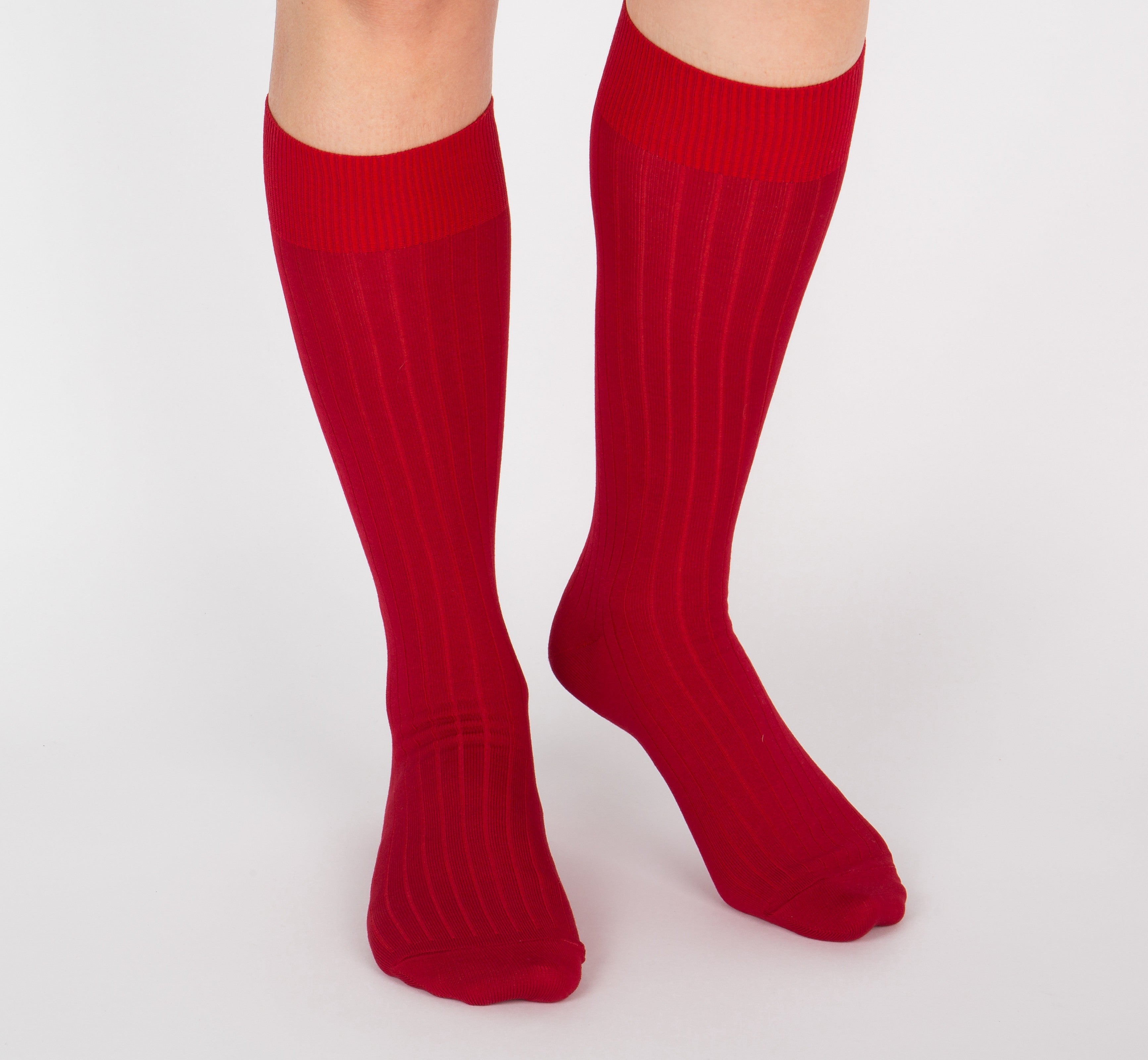 archiduchesse-de-luxe-rouge-carmin-mi-bas-fil-d-cosse-36-41 image 7