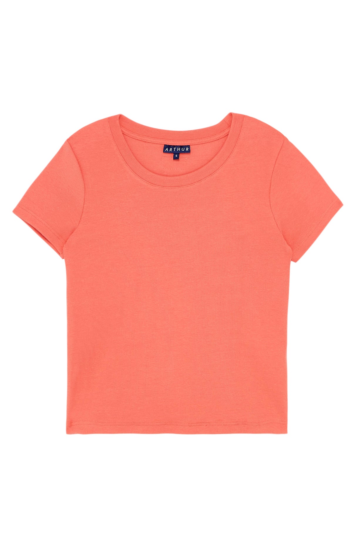 arthur-bob-tee-shirt-corail-haut-pyjama-femme-modal image 3