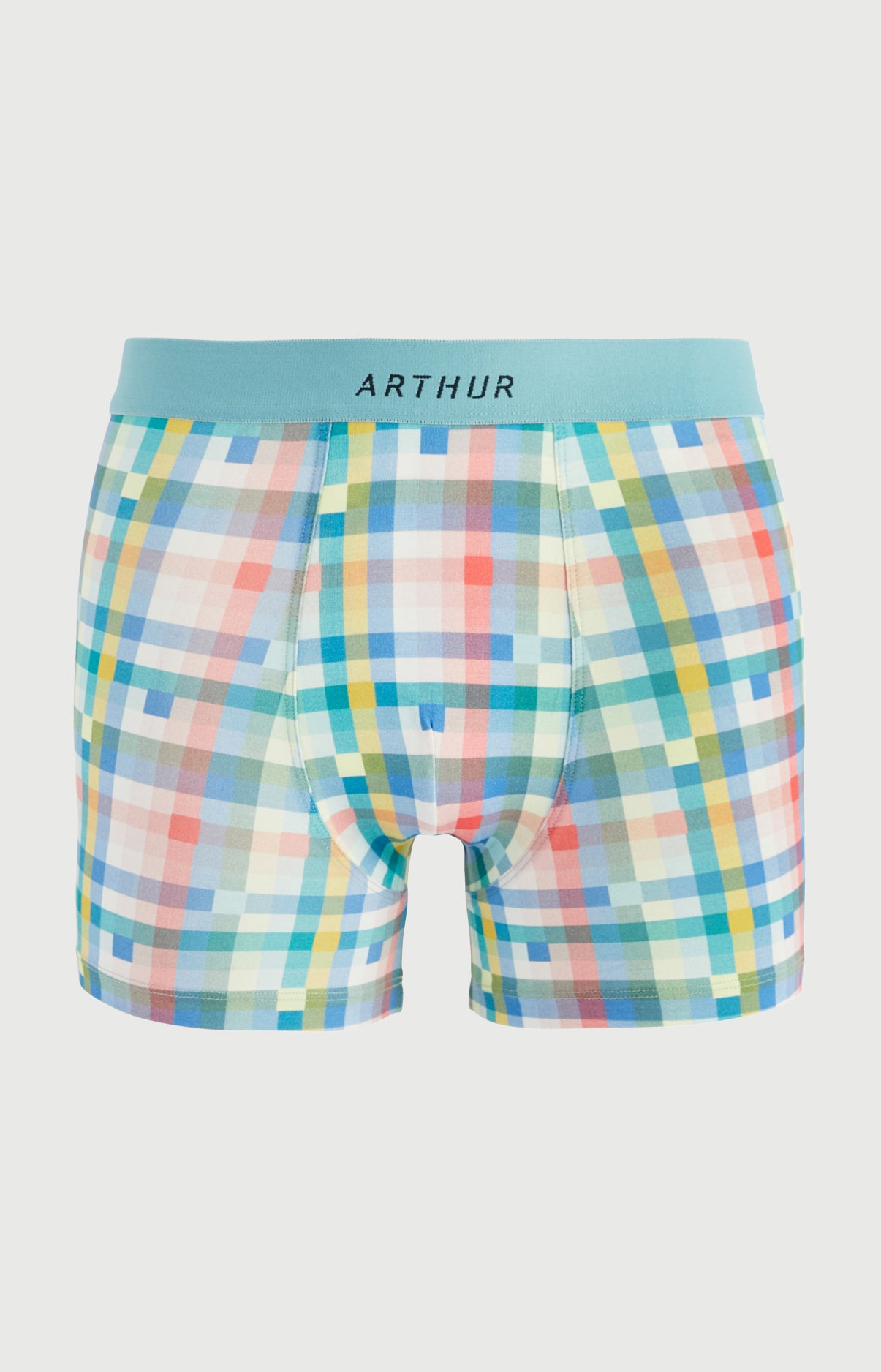 arthur-bob-mosaique-boxer-coton-bio-multicolore-homme image 3