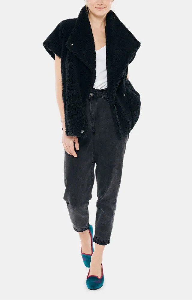 arthur-bob-gilet-femme-polaire-noir-40-42 image 1
