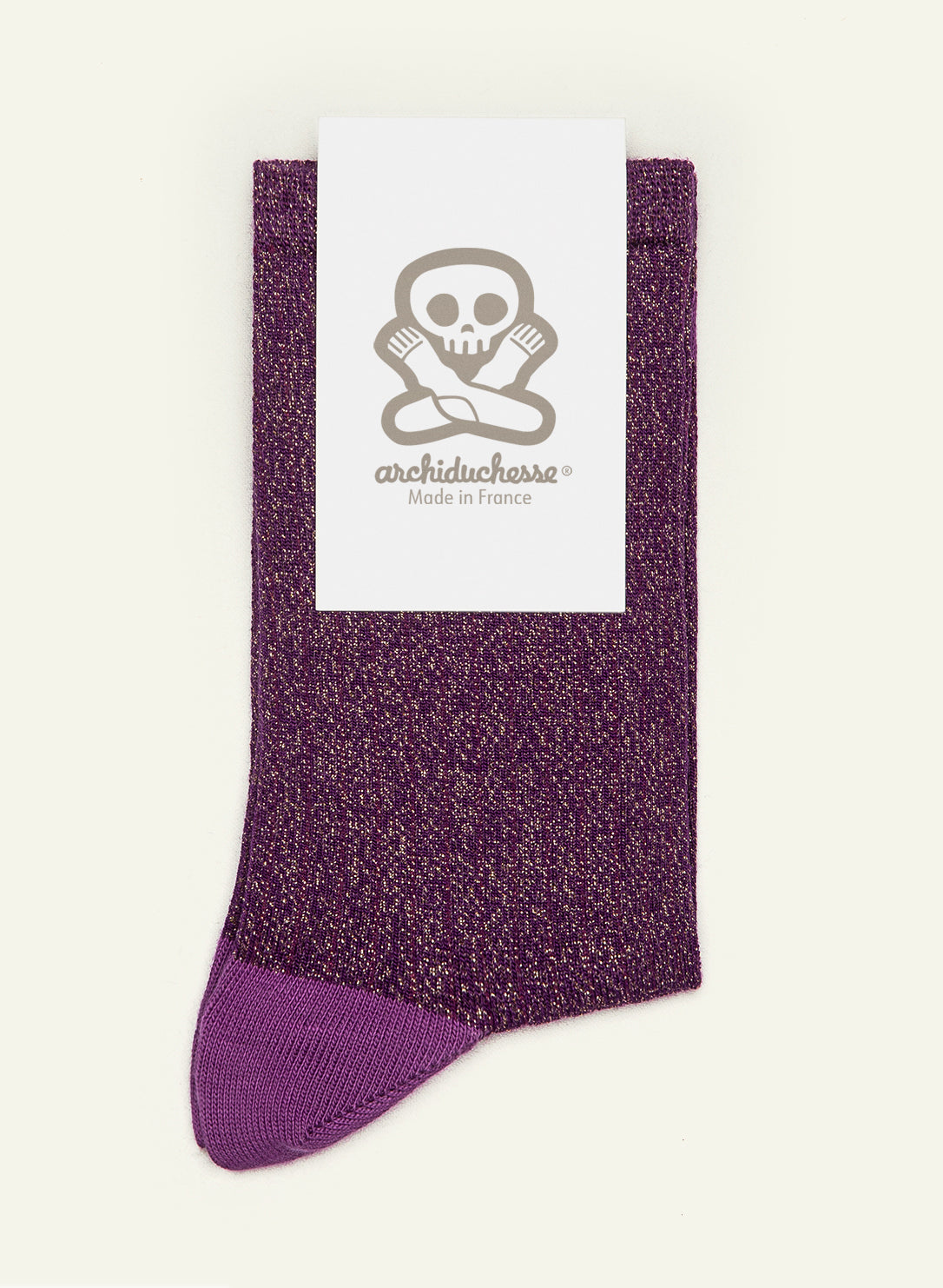 archiduchesse-paillet-e-chaussettes-ultra-violet-lurex image 3