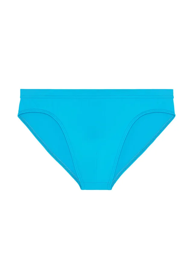 hom-h-fresh-sea-life-mini-slip-de-bain-homme-turquoise image 1