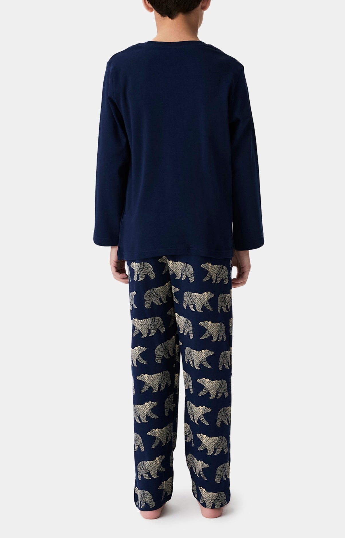 arthur-bob-pyjama-nuit-polaire-marine-coton-bio-enfant image 7