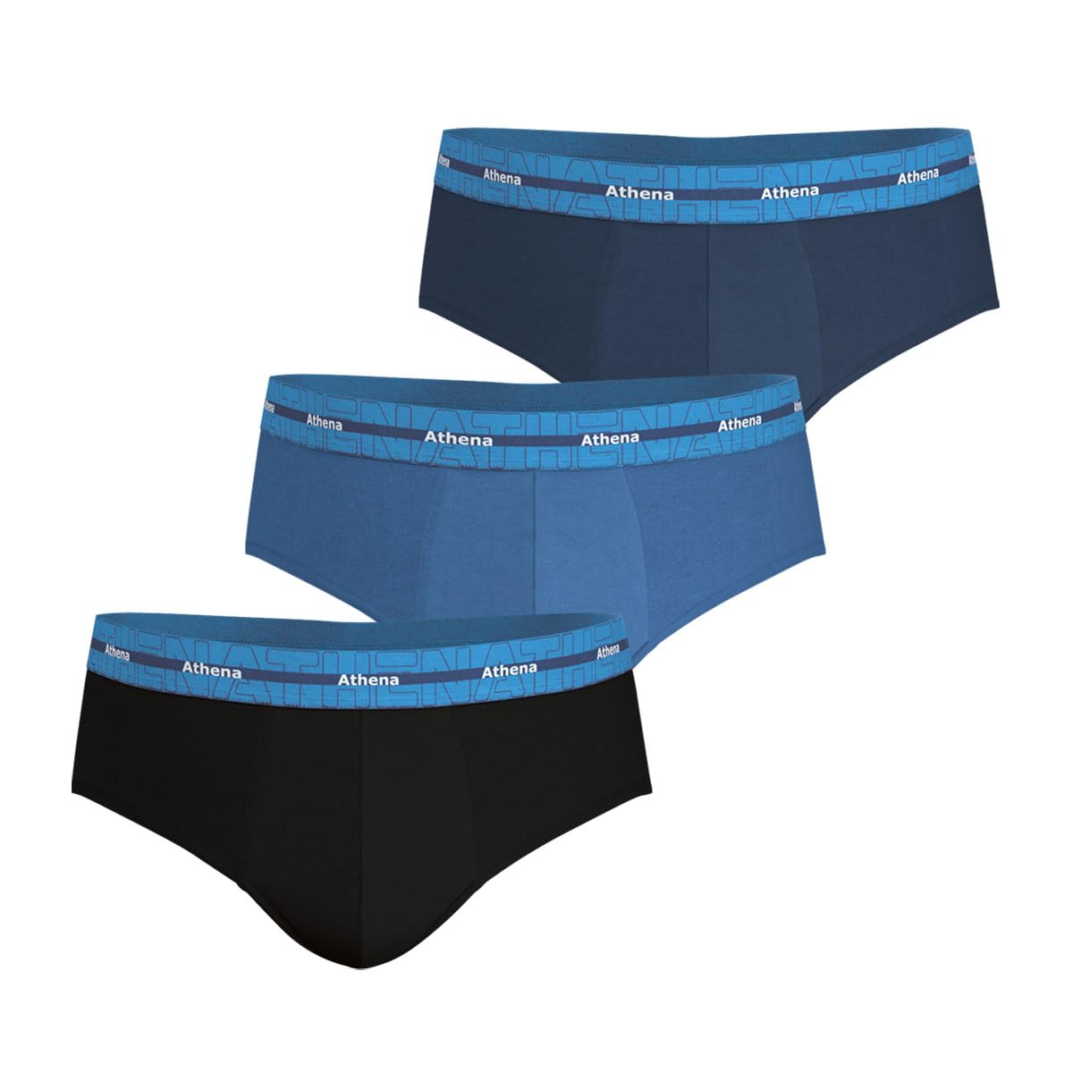 athena-720-stretch-lot-3-slips-homme-coton-extensible image 2