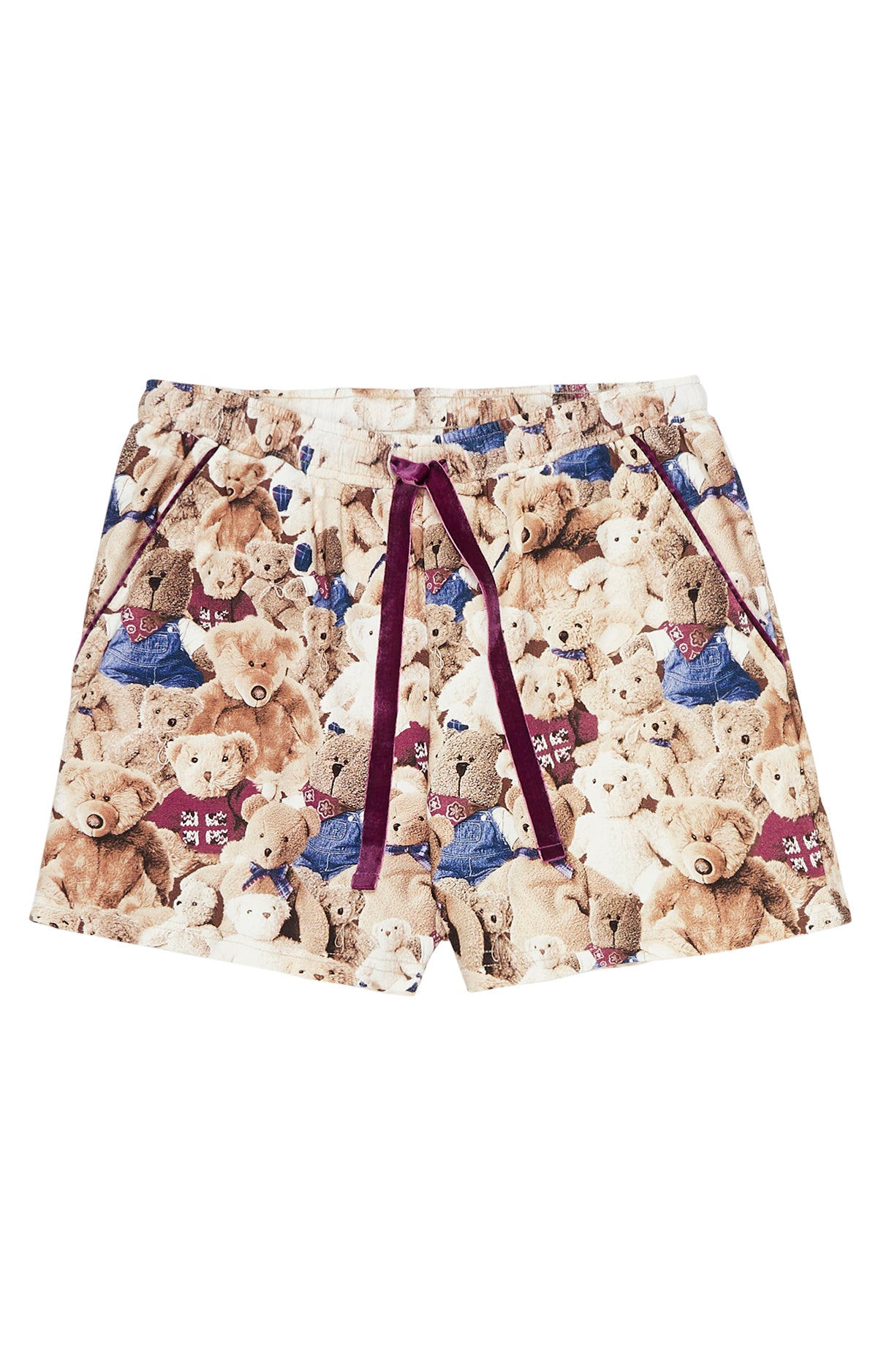 arthur-teddy-short-pyjama-femme-beige-coton-bio image 3