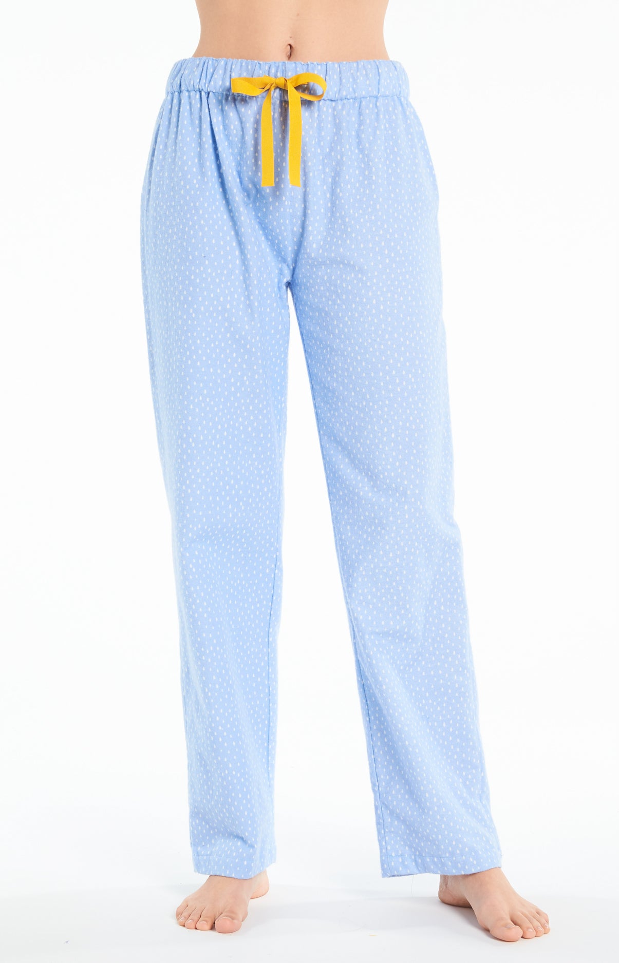 arthur-bob-rain-pyjama-femme-ciel-coton-boutonn image 5