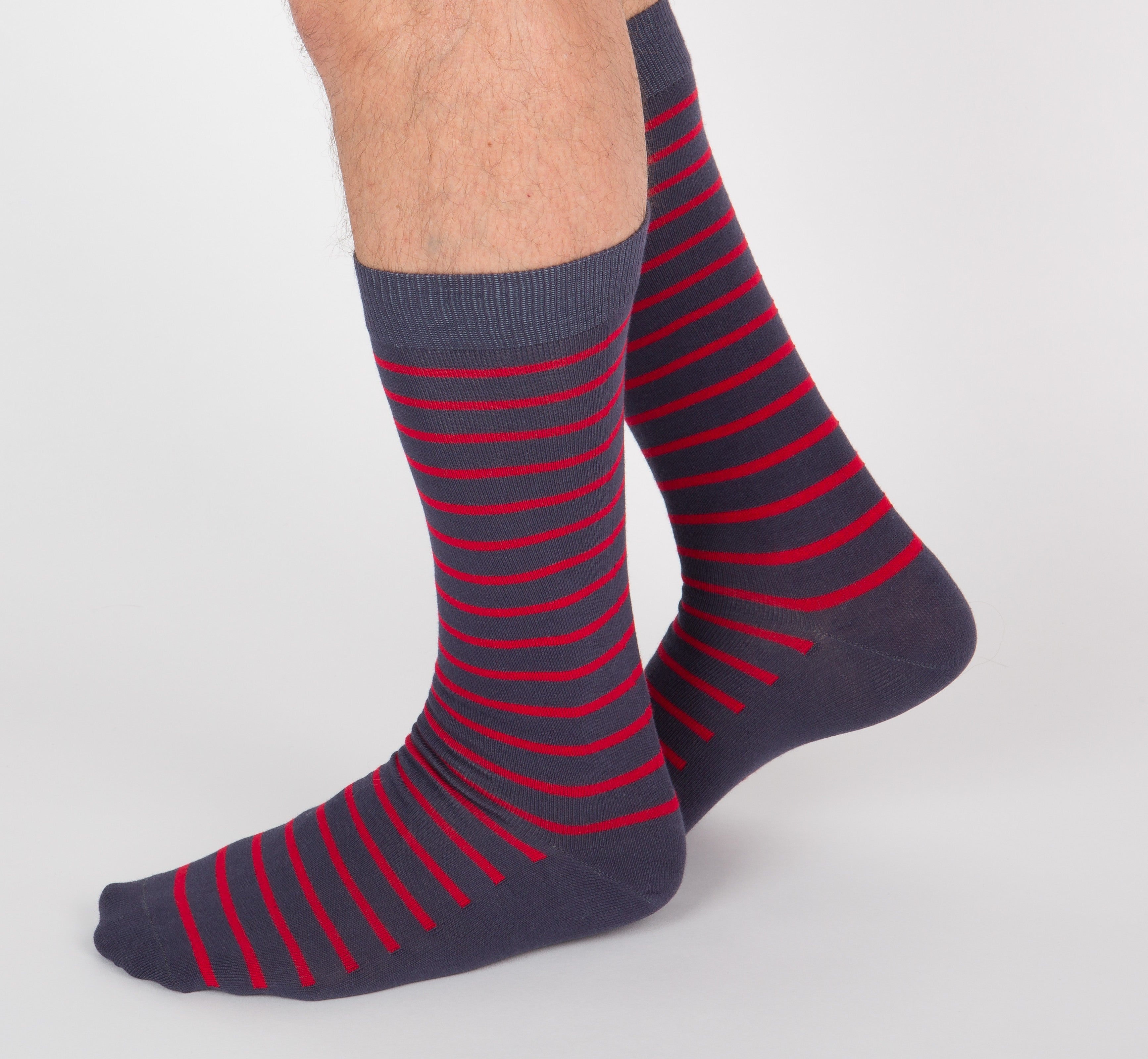 archiduchesse-fantaisie-sainte-marine-chaussettes-36-41-rayures-bleu image 8