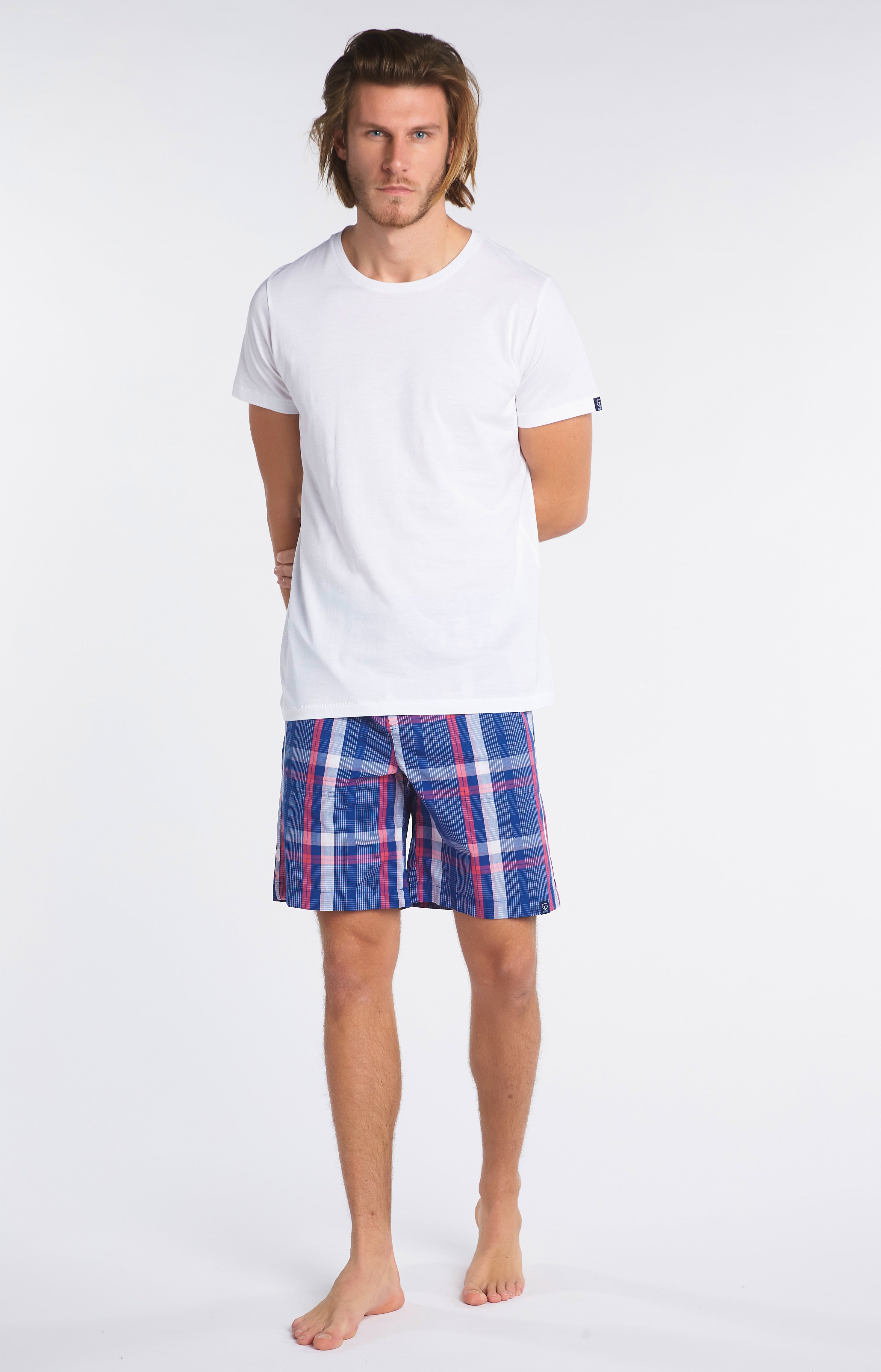 arthur-bob-short-op-ra-tartan-coton-marine-homme-m image 5