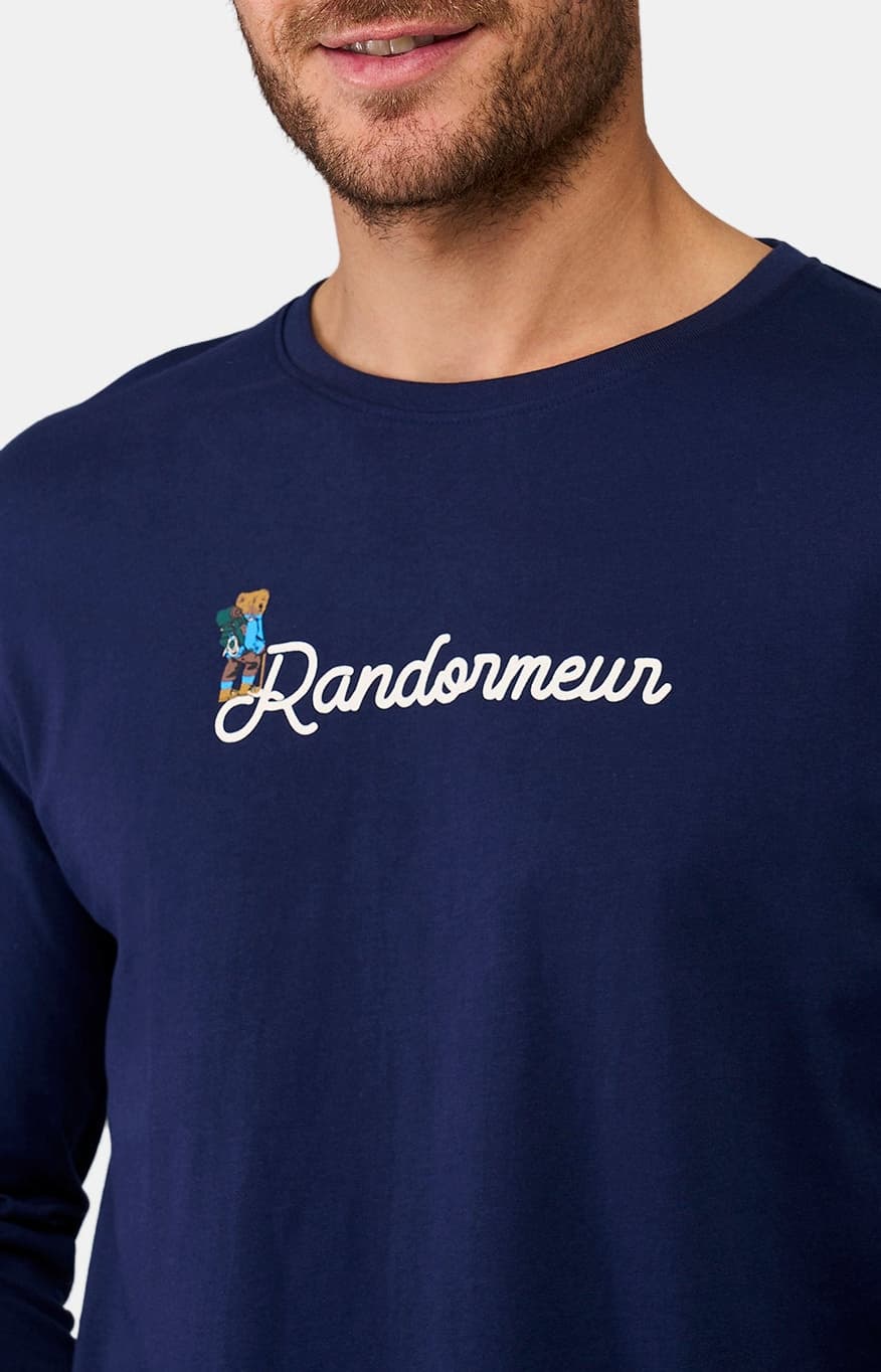 arthur-bob-randormeur-pyjama-homme-coton-bio-marine image 2