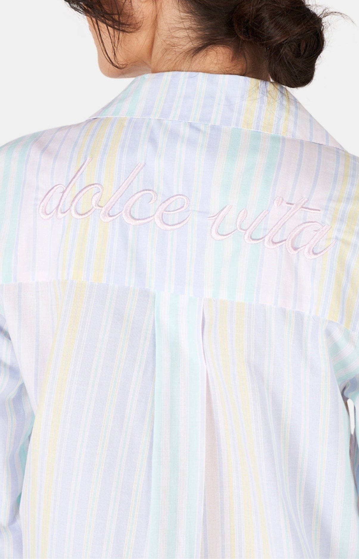 arthur-bob-dolce-vita-robe-chemise-multicolore-rayures image 5