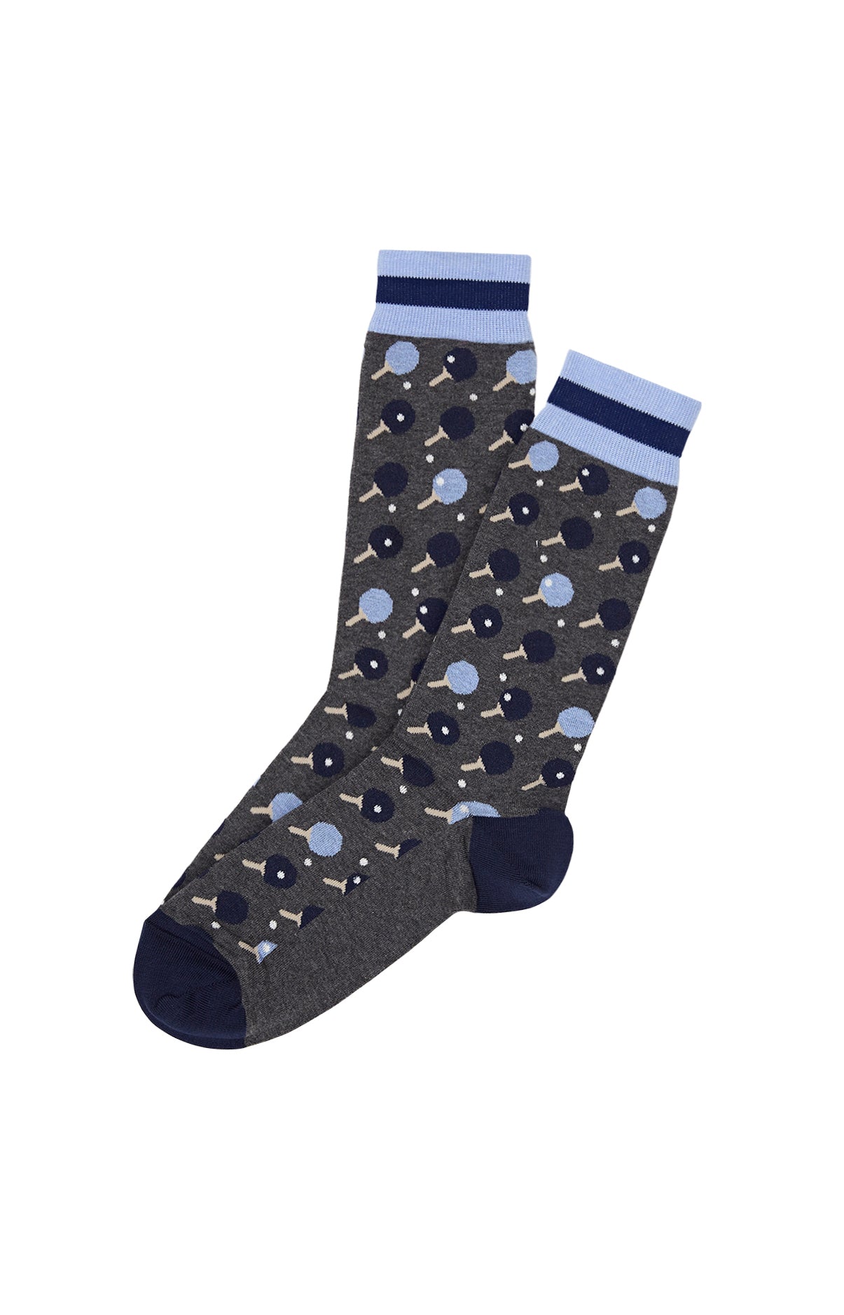 arthur-bob-chaussettes-ping-pong-chaussettes-gris-40-46 image 2