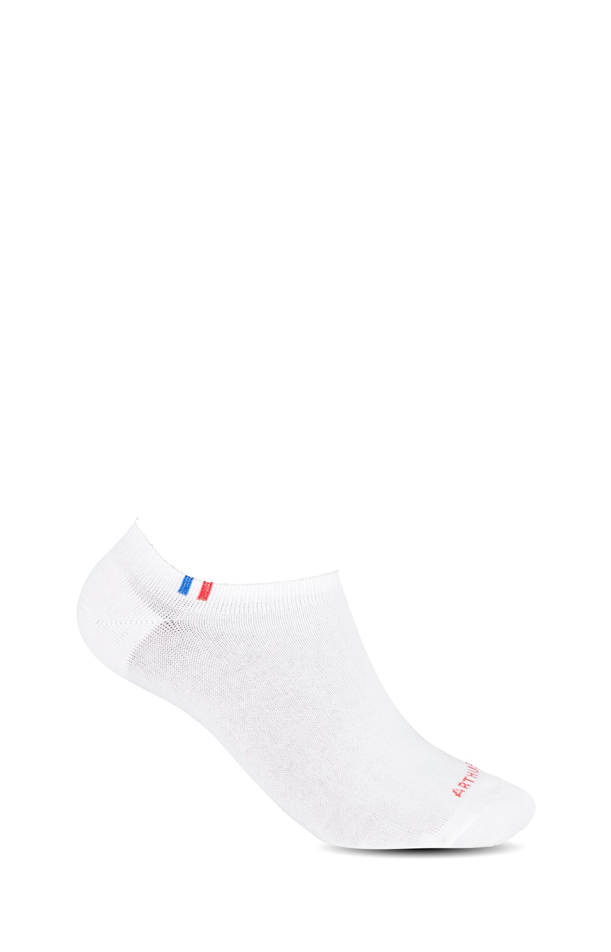 arthur-bob-chaussettes-invisibles-femme-blanc-lot-2-coton image 1
