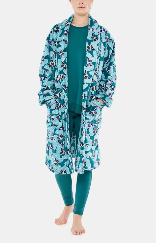 arthur-bob-robe-de-chambre-meraude-polaire-papillon image 1