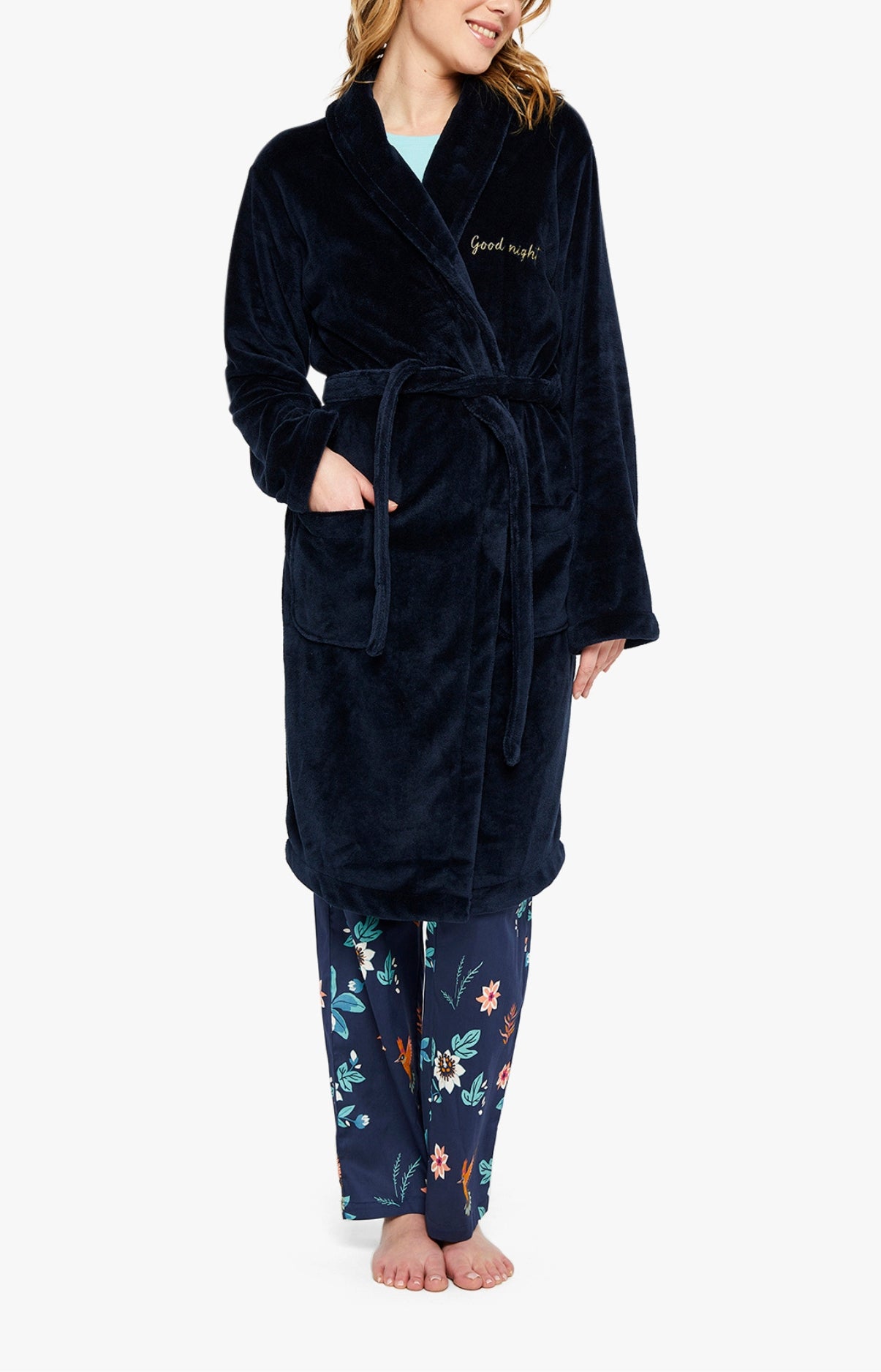 arthur-bob-robe-de-chambre-polaire-nuit-femme-polyester image 1