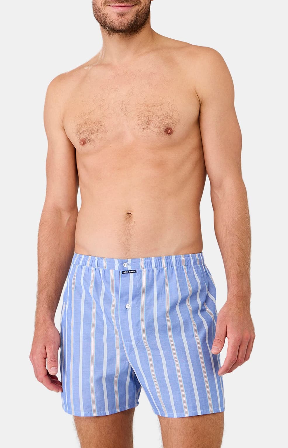 arthur-le-club-albie-cale-on-coton-bio-azur image 2