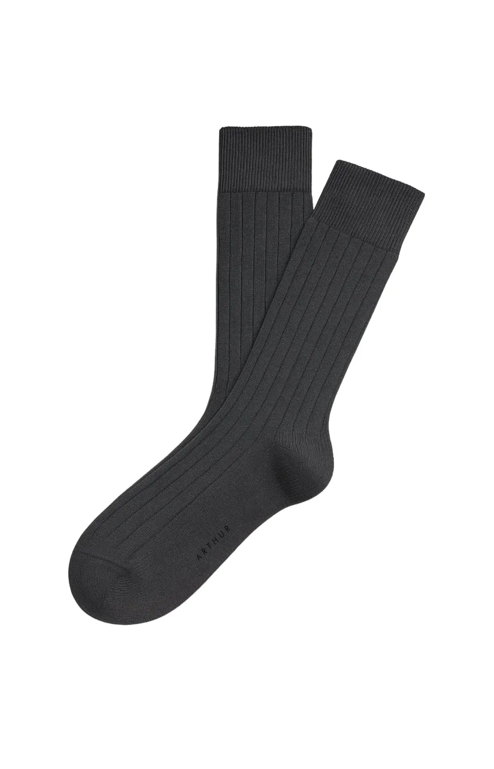 arthur-bob-orage-chaussettes-laine-anthracite-m-rinos image 1