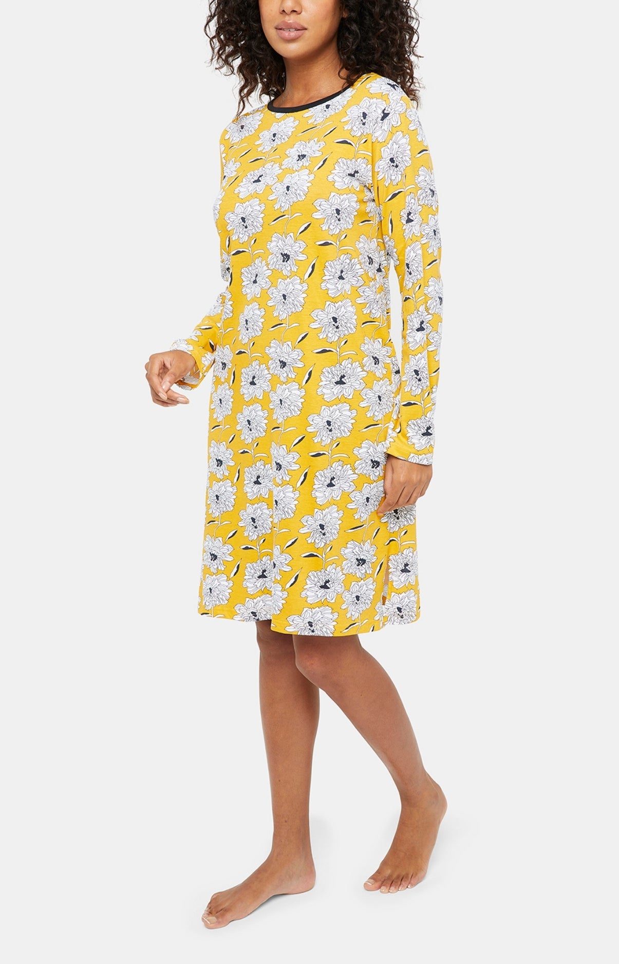 arthur-simone-pyjama-boutonn-coton-jaune image 4