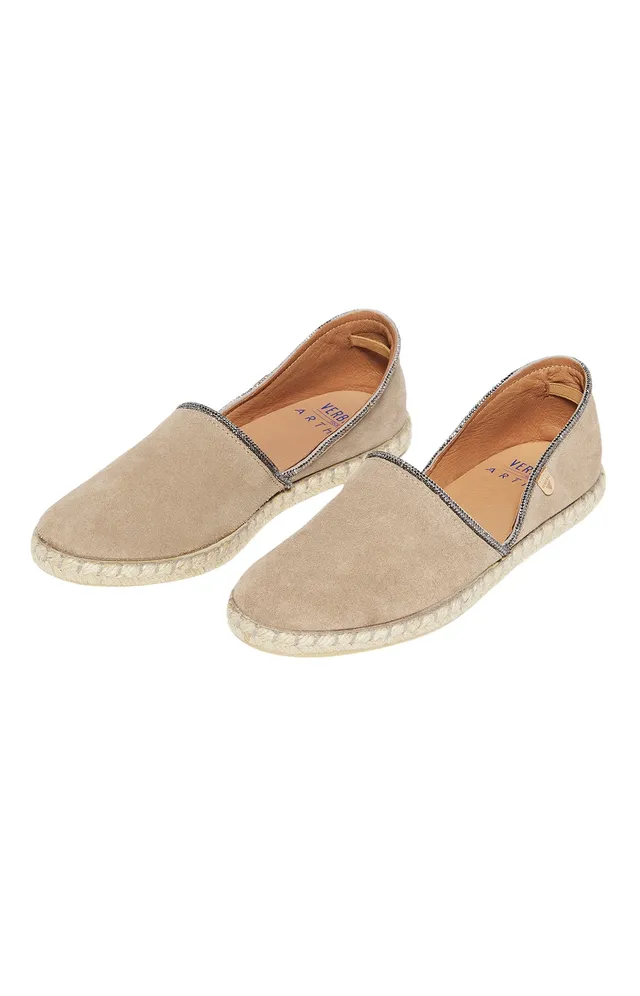 arthur-espadrilles-cuir-femme-taupe-38-jute image 1