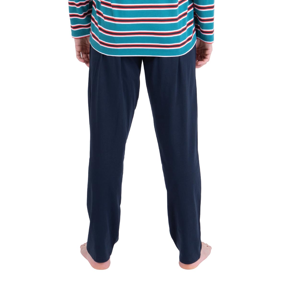 athena-easy-coton-pyjama-long-homme-l-rayures-coton image 4