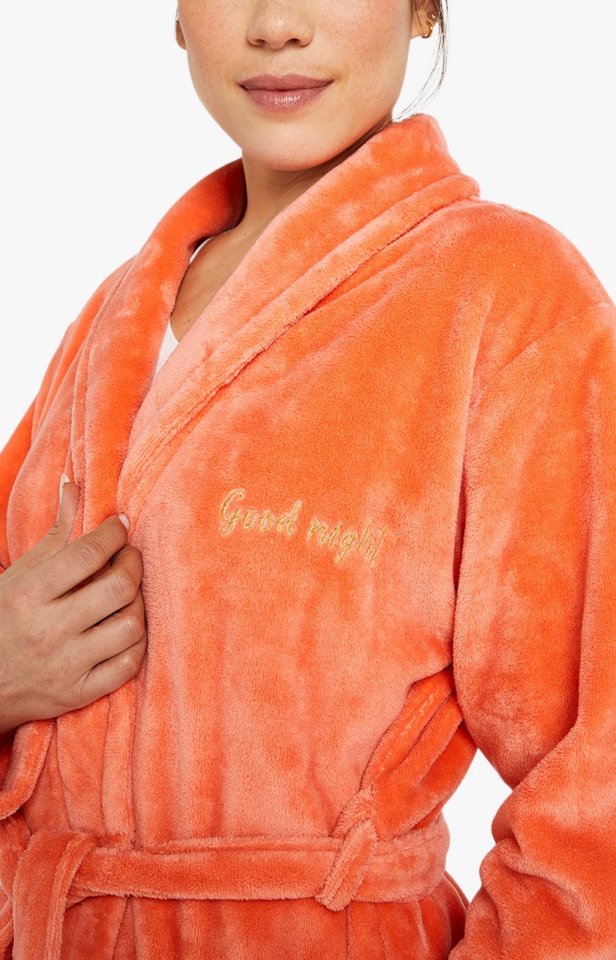arthur-bob-corail-robe-de-chambre-femme-polaire image 2