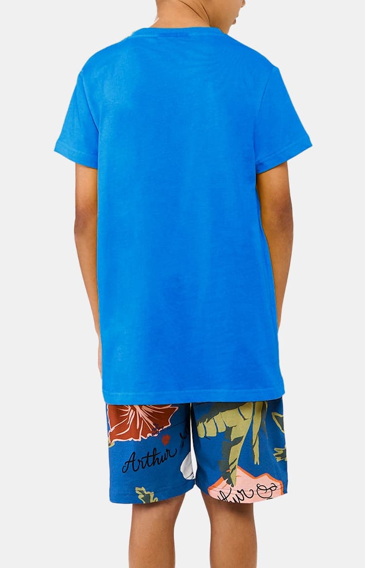 arthur-bob-island-pyjashort-enfant-coton-bio-multicolore image 6