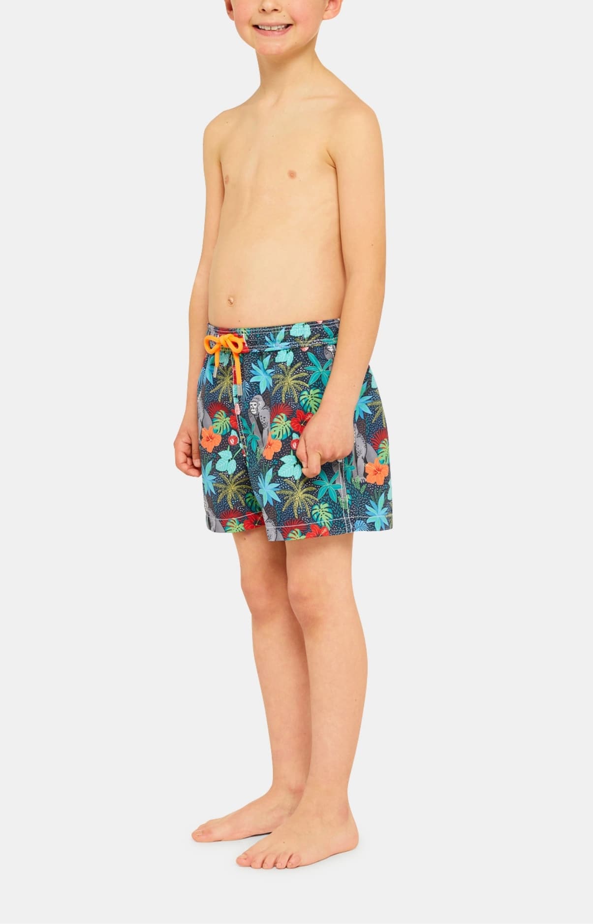arthur-bob-short-de-bain-enfant-jungle-bleu-4a-16a image 2